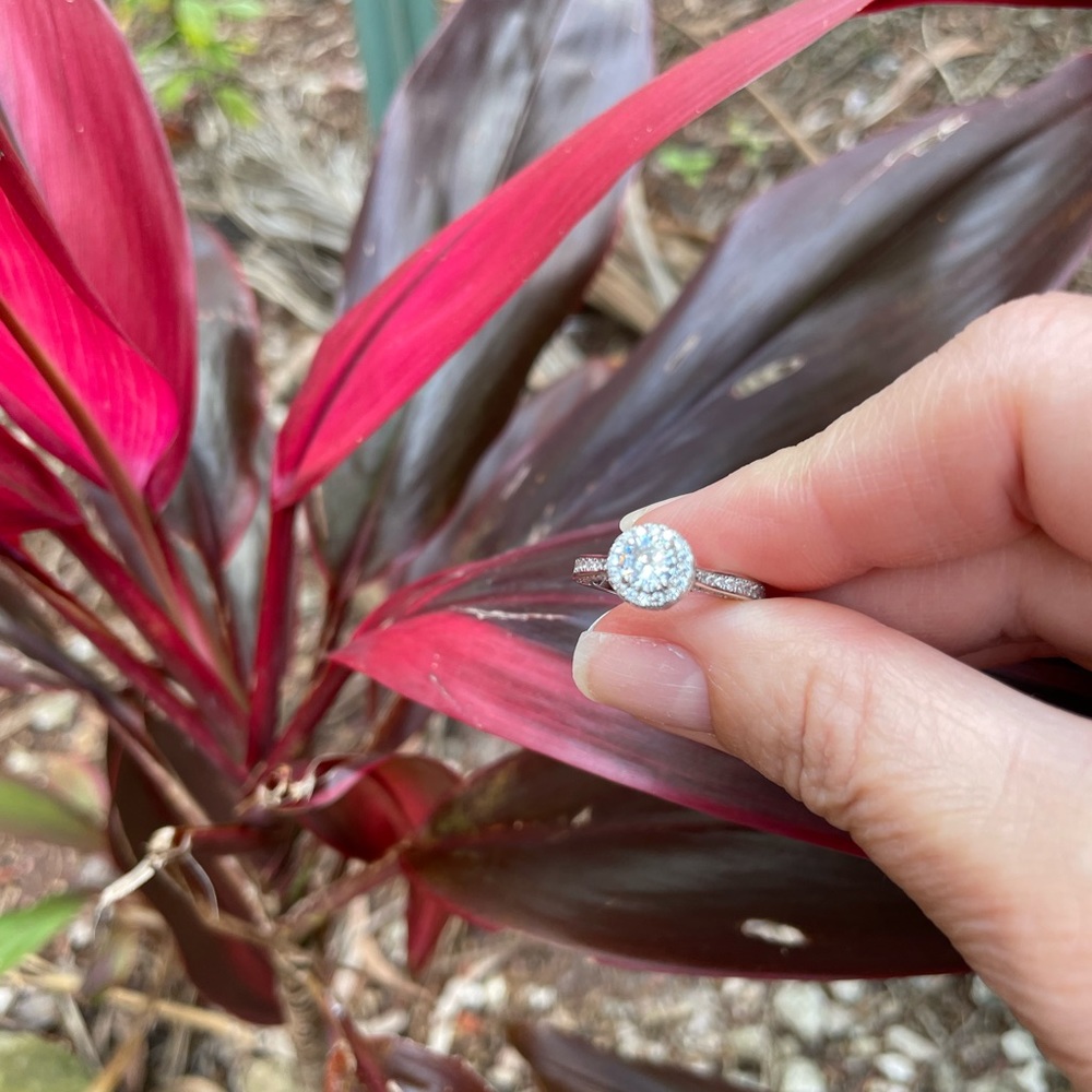 CZ Sterling Silver Ring